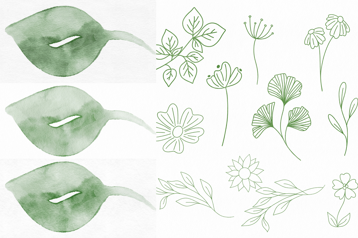 Watercolor Procreate Brushes, a Brush Add-On by Angela Roze (Photo 10 of 12)