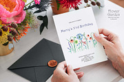 Flowers Watercolor Clipart, a Decorative Illustration by BalanceUA (Thumbnail 8 of 16)
