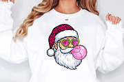 Funny Pink Santa Face Png, an Illustration by Designworld (Thumbnail 2 of 5)