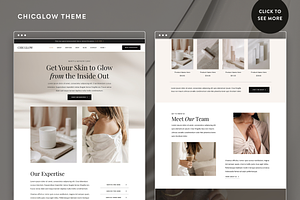 ChicGlow Elementor WordPress Theme