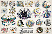 Magic and Celestial Quotes, an Object Graphic by GlitterCraft (Thumbnail 1 of 21)