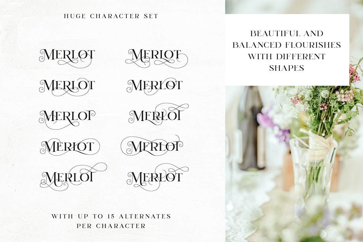 Mirosa Elegant Font, a Font by Heritage Type Co. (Photo 4 of 10)