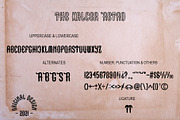 The Kalcer Retro Font, a Blackletter Font by made_by_nope (Thumbnail 3 of 6)