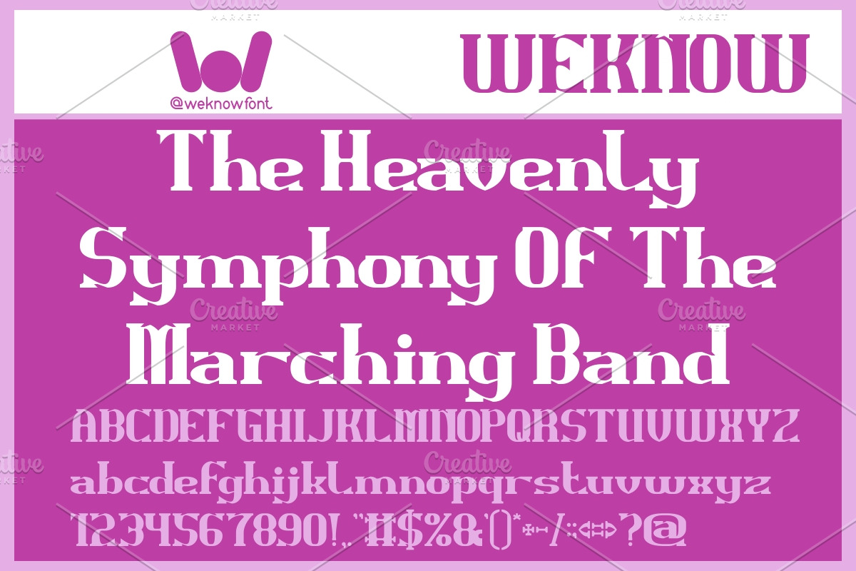 Archangel font, a Serif Font by weknow (Photo 5 of 8)
