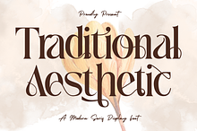 Traditional Aesthetic - Modern Serif