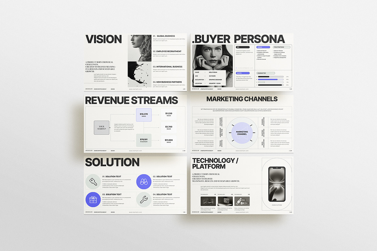 Startup Pitch Deck Presentation, a Presentation Template by ArtisanaAura (Photo 7 of 16)
