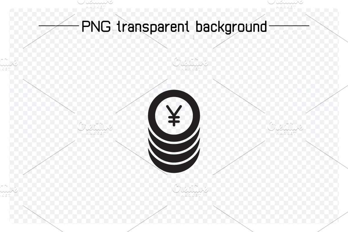 Yuan Money Glyph Icons Set, a Finance Illustration by Designfour (Photo 2 of 7)