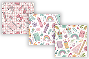 Cute Back to School Digital Paper, a Pattern Graphic by FloridPrintables (Thumbnail 4 of 10)