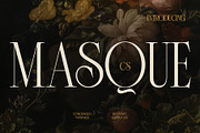 CS Masque – Condensed Font, a Serif Font by Craft Supply Co. (Thumbnail 1 of 8)