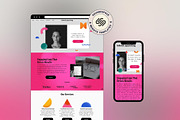 Squarespace website template, a Squarespace Template by Ciel Lumiere (Thumbnail 1 of 11)