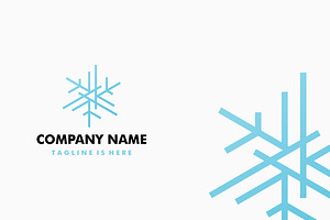 Snow Flakes Logo