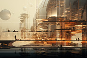 35 Modern architecture collages, an Object Illustration by Handmadefont (Thumbnail 7 of 10)