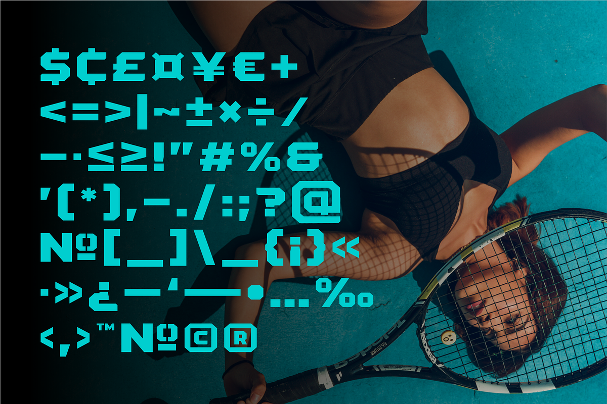 NCL Monster Beast - Sport Gym Font, a Sans Serif Font by Enxyclo Studio (Photo 10 of 12)