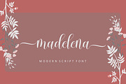 madelena, a Script Font by Strong.co (Thumbnail 8 of 9)