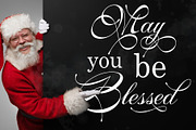 Christmas Angely, a Script Font by Letterara (Thumbnail 2 of 14)