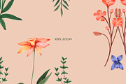 Floret Wildflower Pattern, a Pattern Graphic by Manimanisa (Thumbnail 10 of 10)