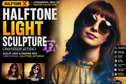 HALFTONE X Experimental Halftone, an Action Add-On by Studio Retouch (Thumbnail 37 of 63)