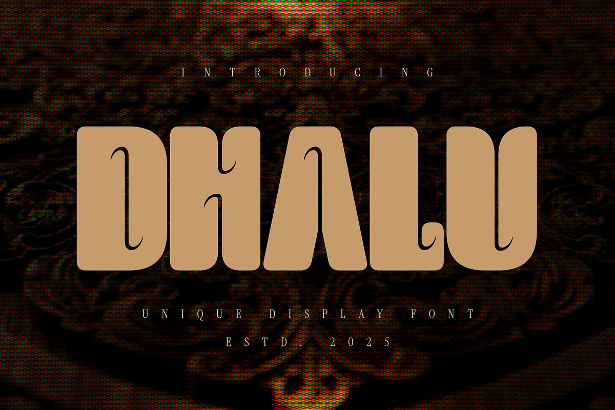Dhalu - Display Sans Font, a Sans Serif Font by CuratedType Studio (Photo 1 of 10)