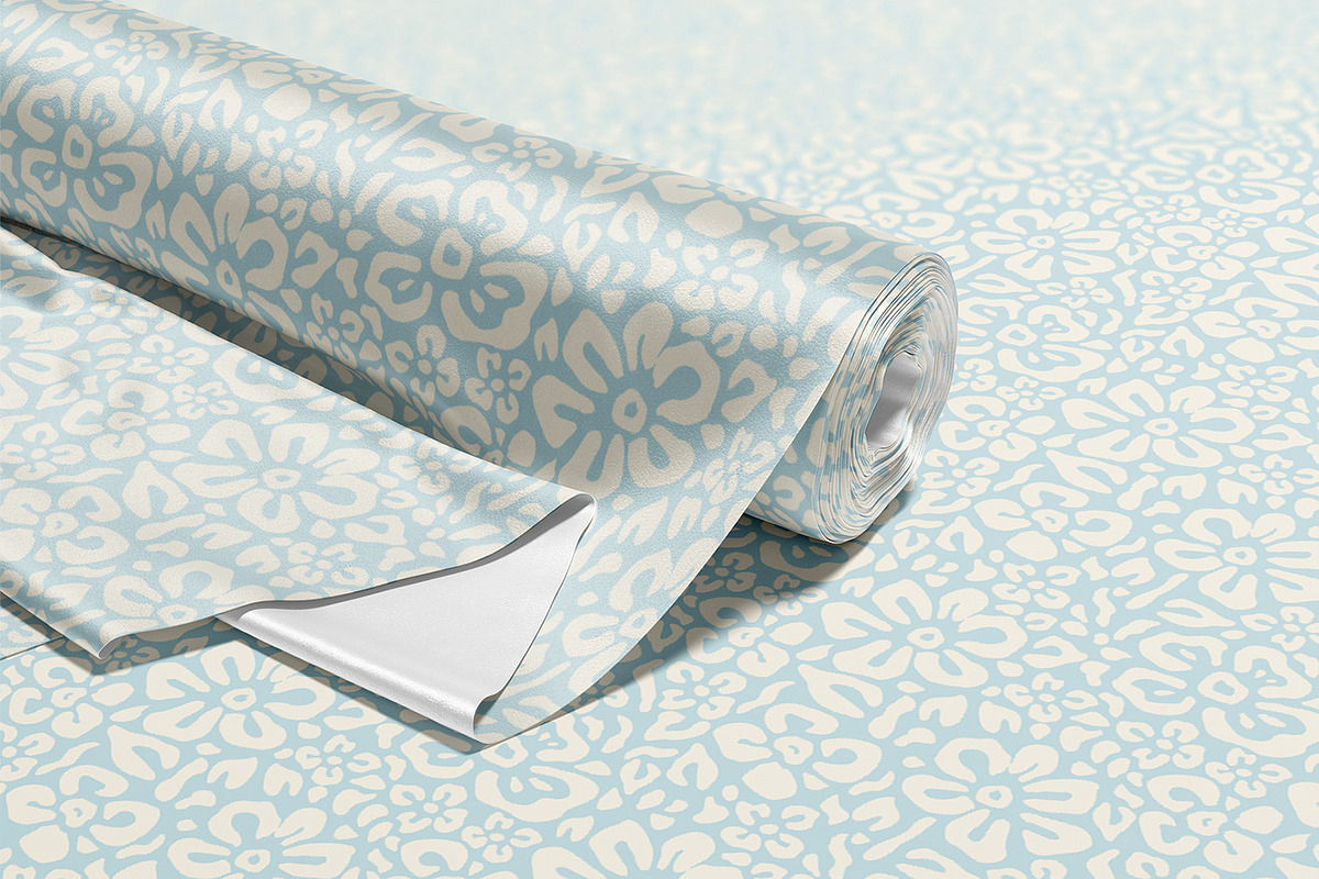 Bright Flowers, a Pattern Graphic by MalyskaStudio (Photo 5 of 11)