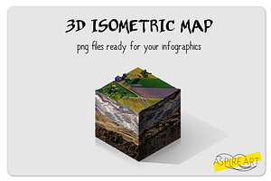 3D Isometric Map - Infographic Tool