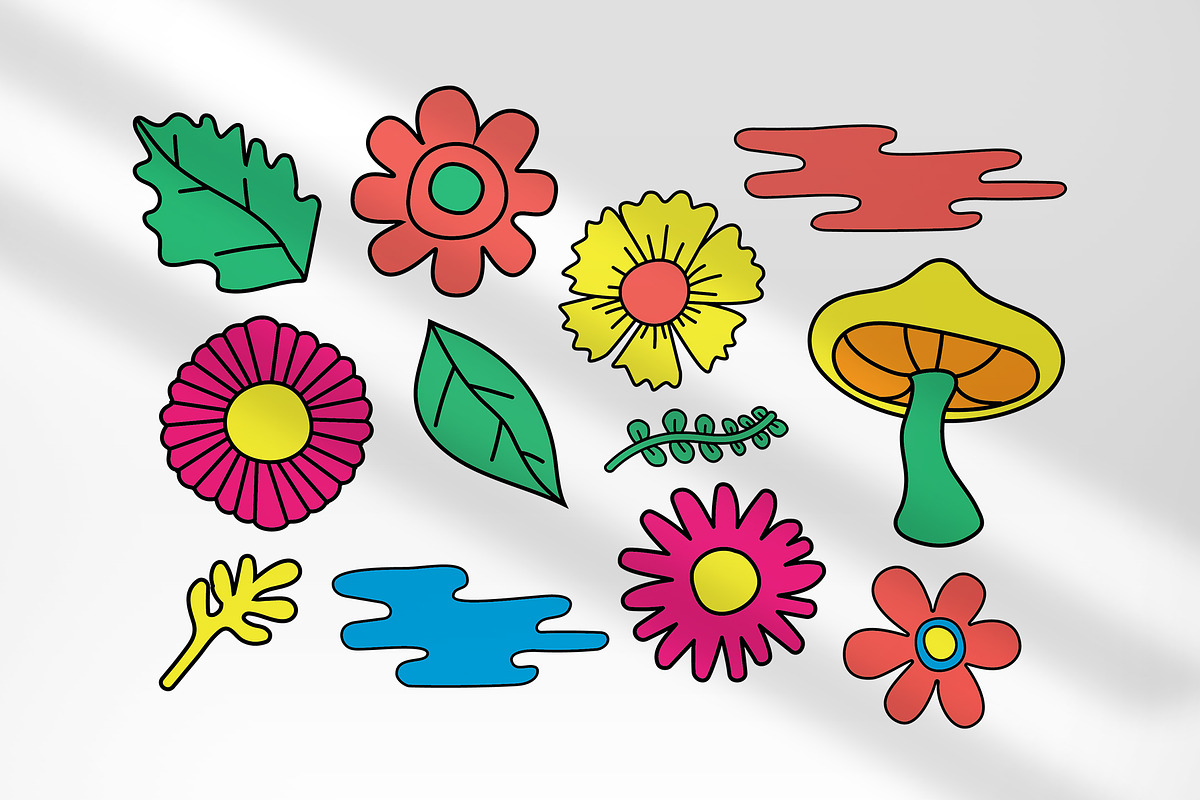 Flourish Psychedelia Illustration, an Illustration by lilyshop (Photo 3 of 3)