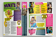 Kids Magazine Template, a Magazine Template by Red Cactus Creative (Thumbnail 14 of 20)