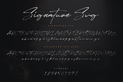 JV Signature SVG - Opentype SVG, a Script Font by Hustle Supply Co. (Thumbnail 2 of 16)