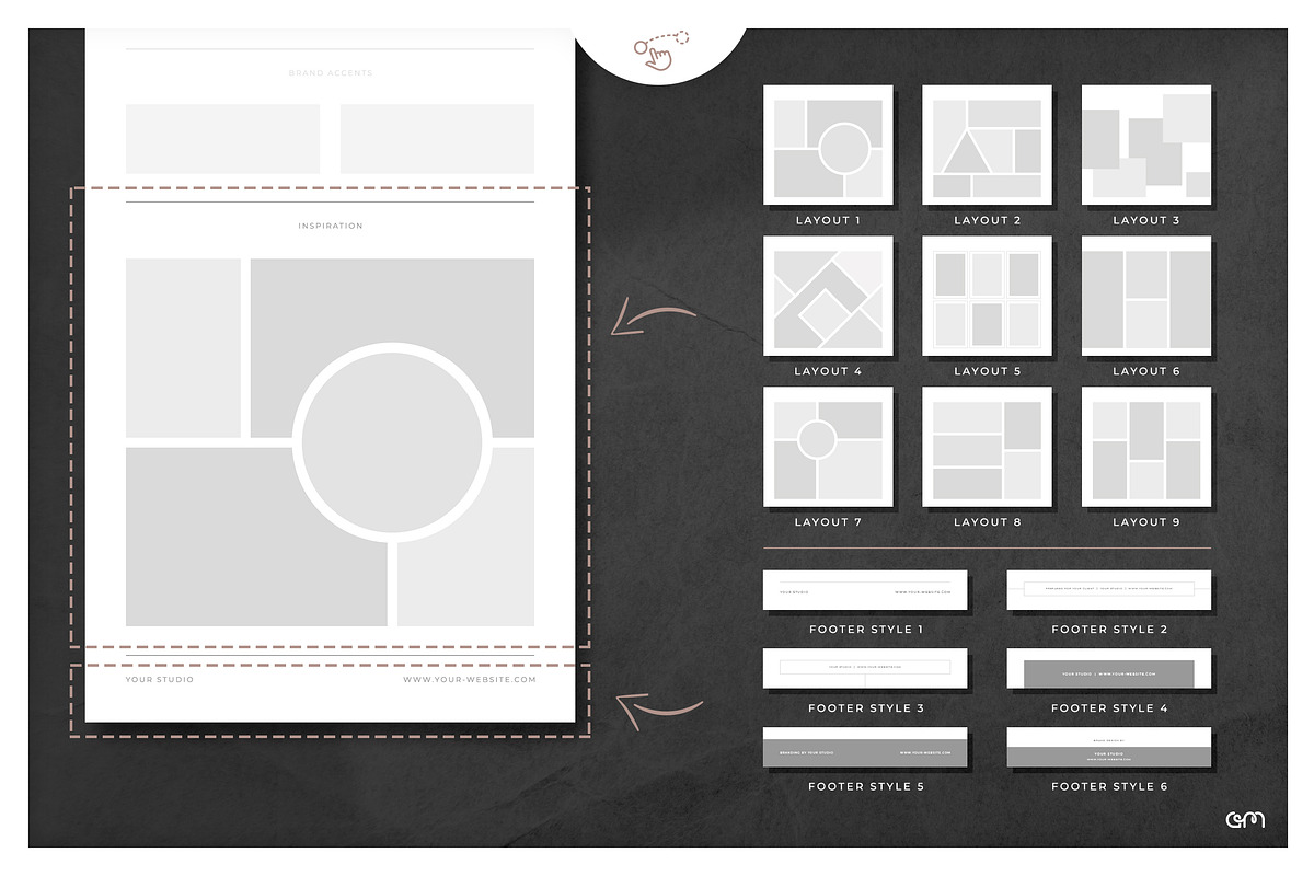 Infinity Brand Board Builder, a Presentation Template by AM Studio (Photo 5 of 9)