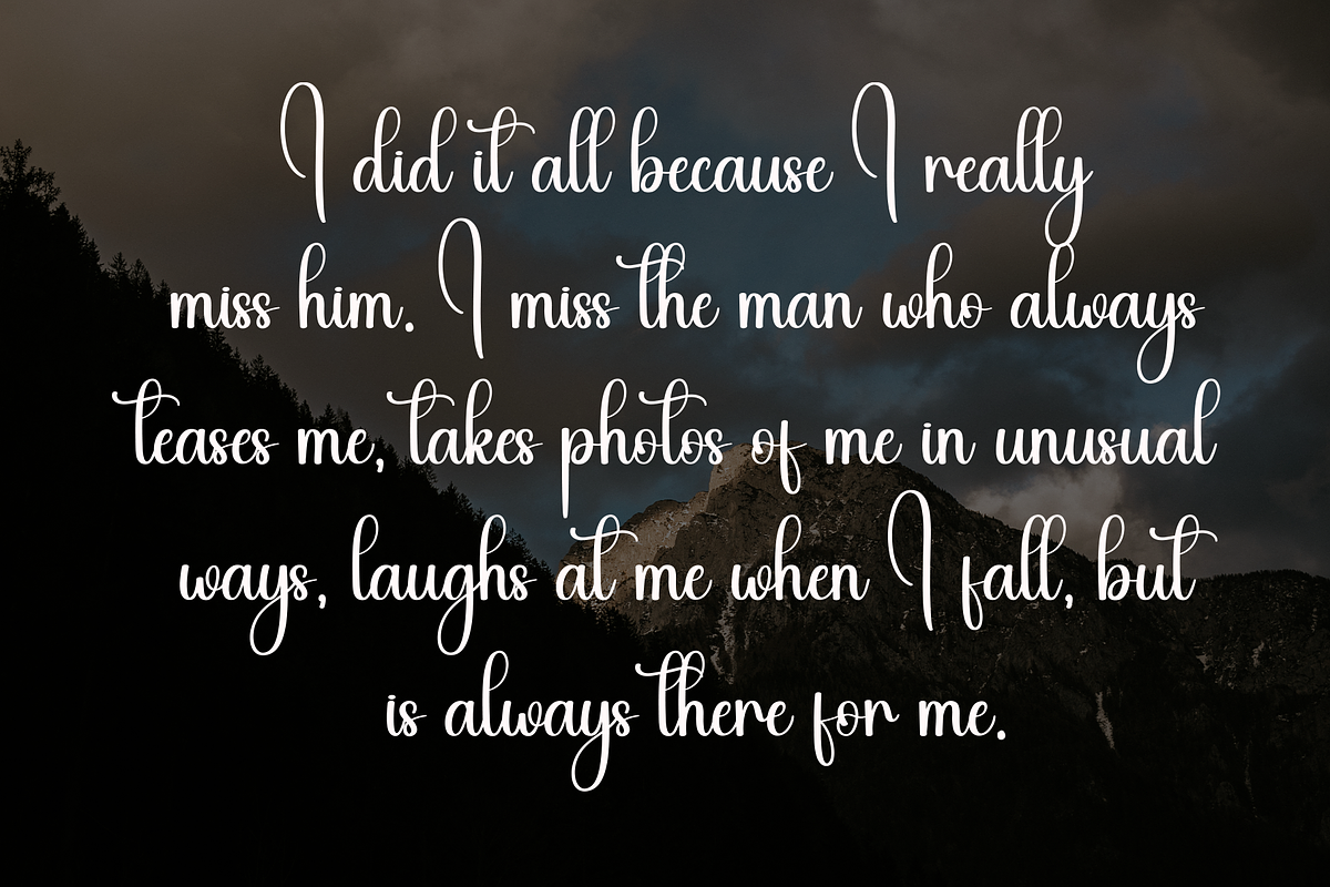 Baking | Script Font, a Handwritten Font by Scratchones (Photo 6 of 9)