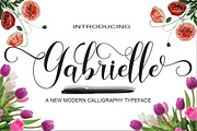 Gabrielle, a Script Font by NaldyStudio (Thumbnail 1 of 7)