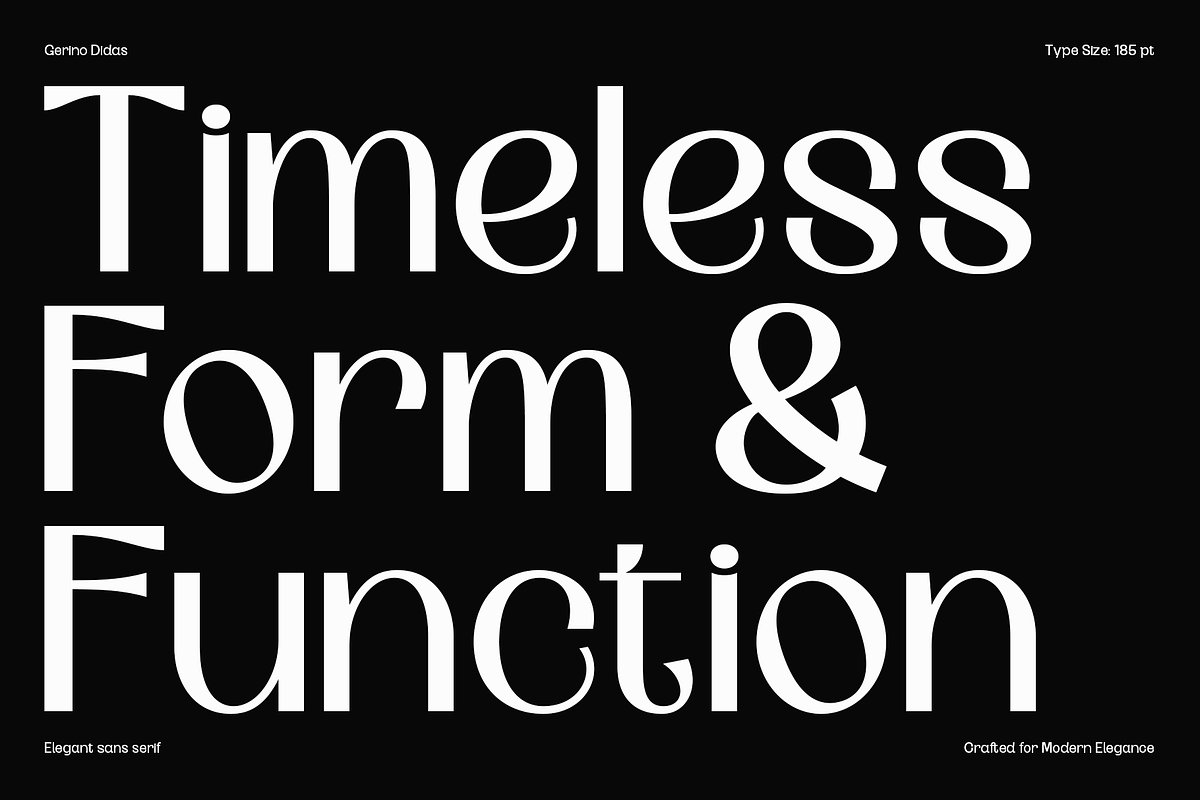 Gerino - Modern Editorial Duo, a Sans Serif Font by Valentino Vergan (Photo 11 of 14)