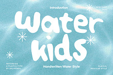 Waterkids - Water Kids style type