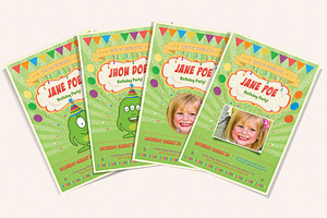 Kids Birthday Party Flyer - Vol 02