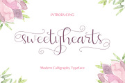 sweetyhearts, a Script Font by PutraCetol Studio (Thumbnail 1 of 8)
