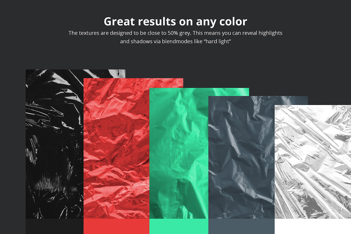 24 Foil Overlay Textures, a Texture Graphic by h3design (Photo 4 of 5)