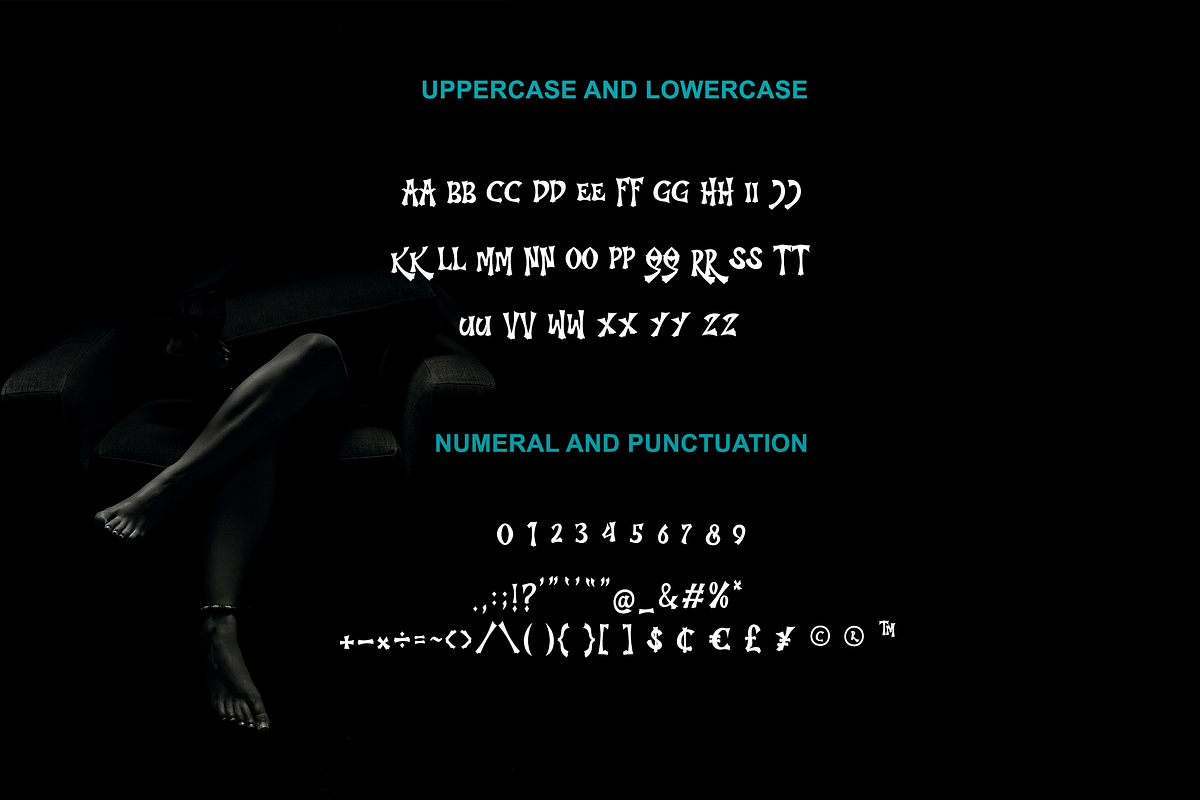 Kalong Rounded - Halloween, a Blackletter Font by portype (Photo 2 of 5)