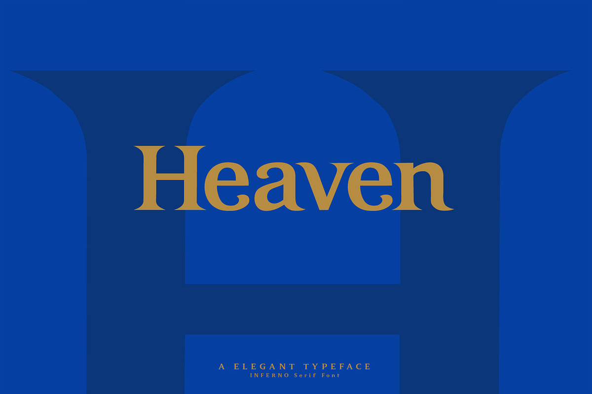 INFERNO Serif font, a Serif Font by Artistic & Unique (Photo 11 of 17)