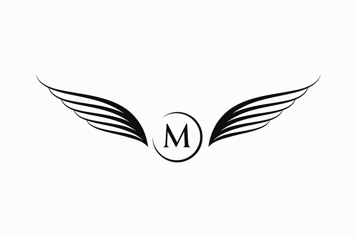 Wings Sign Symbol Abstract Logo, a Branding & Logo Template by Signatoro