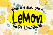 Lemon Crush - Handwritten Font, a Font by Dm Studio (Thumbnail 3 of 6)