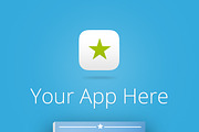 Behance App Showcase Template, an App Template by PitchStock (Thumbnail 1 of 3)