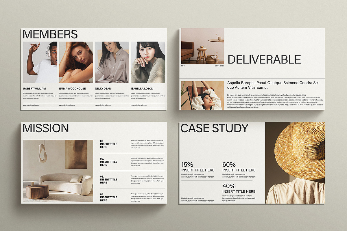 Services & Pricing Guide Template, a Presentation Template by E-Type (Photo 3 of 5)