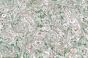 2 Hand Marbled Papers Fantasy