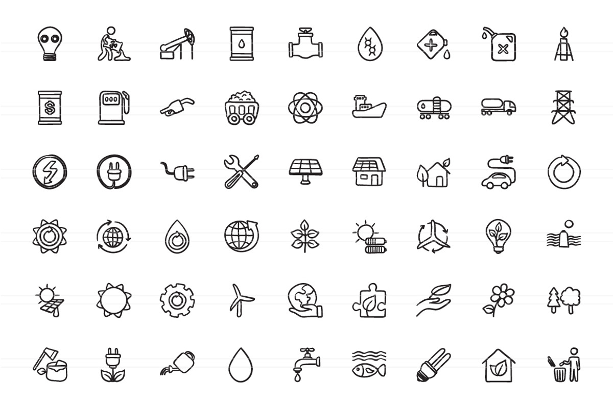 2100 Hand drawn vector icons, an Outline Icon by Visual Generation (Photo 9 of 43)