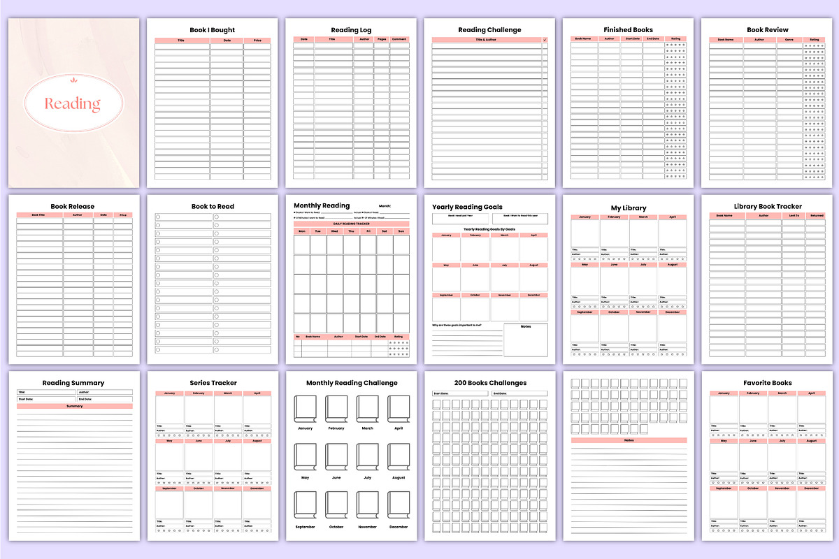 2026 All-in-One Life Organizer Canva, a Stationery Template by Mustafiz (Photo 5 of 8)