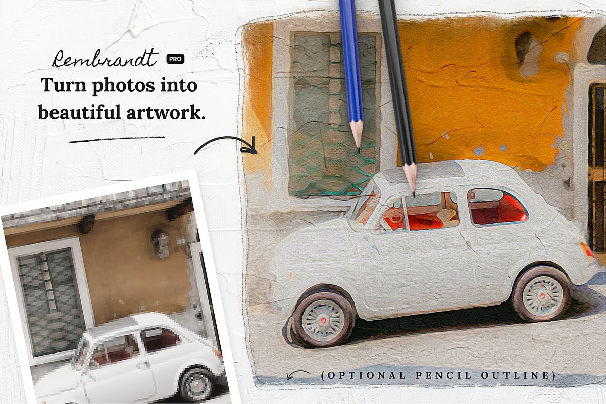 Photoshop Oil Painting Effect, a Texture Graphic by urgent studio (Photo 2 of 7)