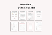 Gratitude planner Canva template, a Design Template by Cate Creates (Thumbnail 3 of 9)