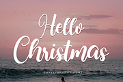 Hello Christmas, a Handwritten Font by Majelis Font (Thumbnail 1 of 7)