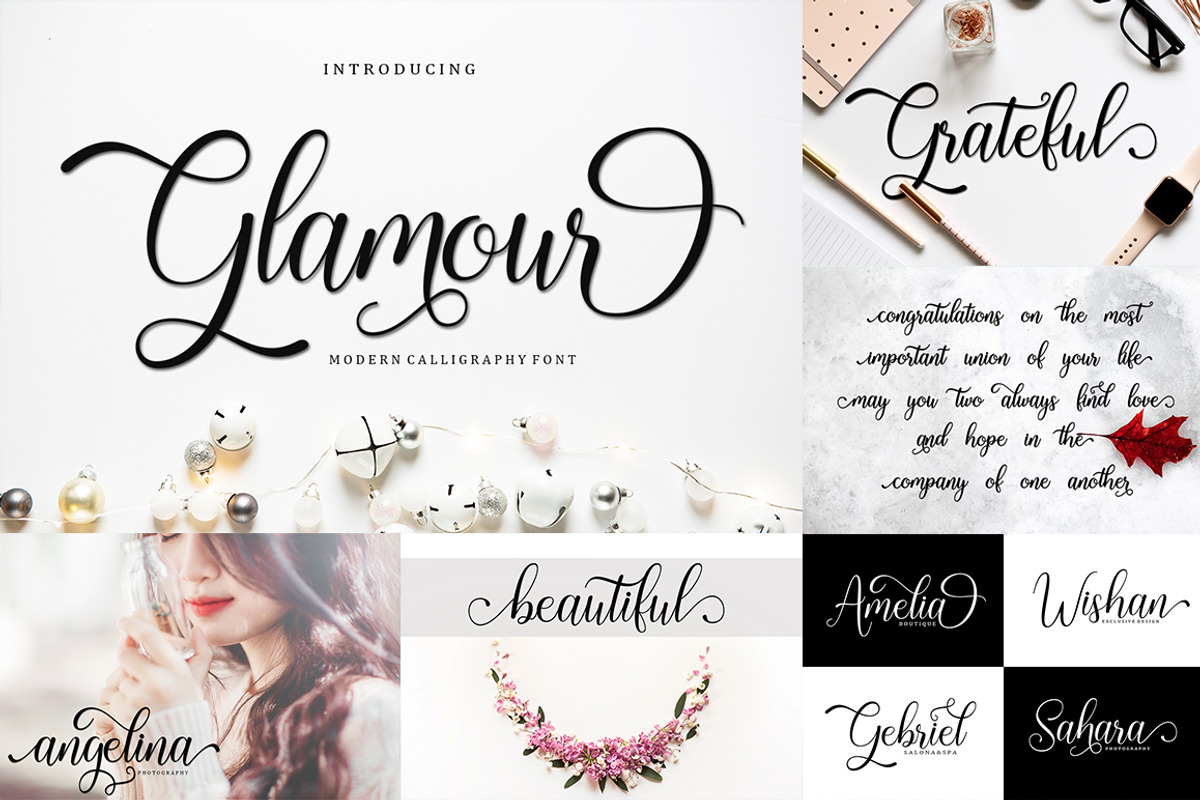 All Type Collection Font Bundle, a Script Font by Bosstype Studio (Photo 20 of 45)