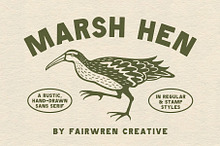 Marsh Hen Fonts