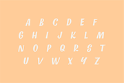 Butterskotch, a Sans Serif Font by Great Lakes Lettering (Thumbnail 6 of 15)